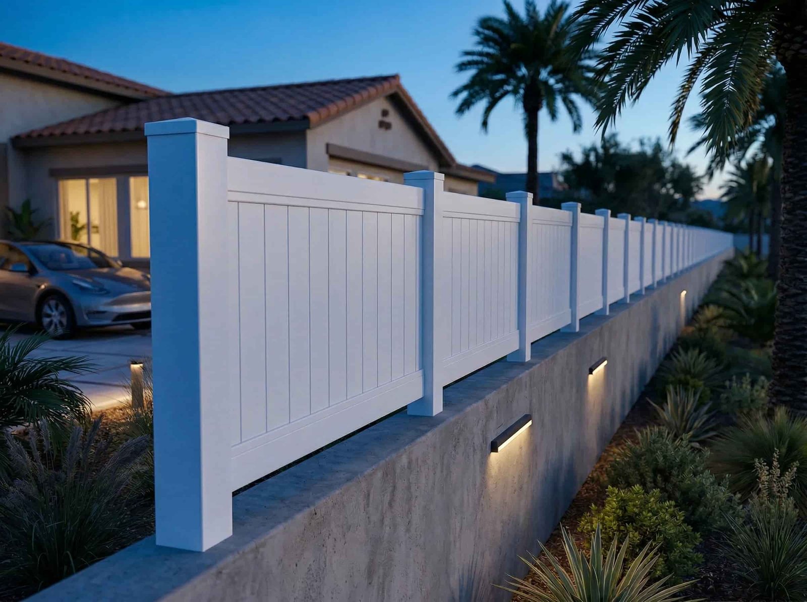 Vinyl wall extension